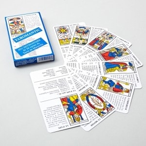 "TAROMANTIC" - Juego de 26 cartas.