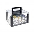 "PACK ACRY 600" Bird Cage Poker Chip Storage - sold with racks