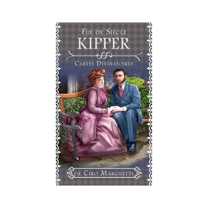 "ORACLE KIPPER FIN DE SIÈCLE" translates to "ORACLE KIPPER END OF CENTURY" in English.