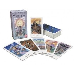 The "VISION QUEST" tarot deck