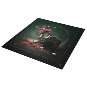 Kartenleseteppich "ASTRO TAURUS 2" - Neopren-Jersey - quadratisch - 80 x 80 cm