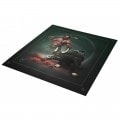 "ASTRO TAUREAU 2" Card Reading Mat - neoprene jersey - square - 80 x 80 cm.