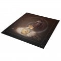 "ASTRO LION 2" Tarot Mat - Neoprene jersey - square - 80 x 80 cm