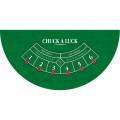 Tapis de "CHUCK A LUCK" - 140 x 70 cm - jersey néoprène - Demi-lune - 4 couleurs