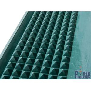 Tapis de bordure de table de craps DIAMOND PYRAMIDS – 122 cm - en caoutchouc