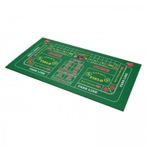 "CRAPS XL" tapijt - 180 x 90 cm - rechthoekig - neopreen jersey