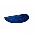 Teppich "ULTIMATE POKER BLAU XL" - 200 x 100 cm - Neopren-Jersey