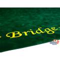 Tapete de Bridge em suedine - 77 x 77 cm