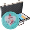 "PIN UP" Poker Chip Set - 300 chips - 10g ceramic - EXCLUSIVE by CARTES PRODUCTION.