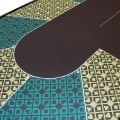 Table de poker "CASINO - DAMIER" – 10 joueurs + dealer- Couleurs au choix