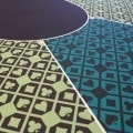 Table de poker "CASINO - DAMIER" – 10 joueurs + dealer- Couleurs au choix