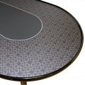 Table de poker CASINO - PERSONNALISÉE – 10 joueurs + dealer- Tapis au choix