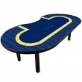 Table de poker CASINO - PERSONNALISÉE – 10 joueurs + dealer- Tapis au choix