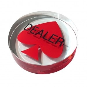 Dealer Button "STAR - XL" -...
