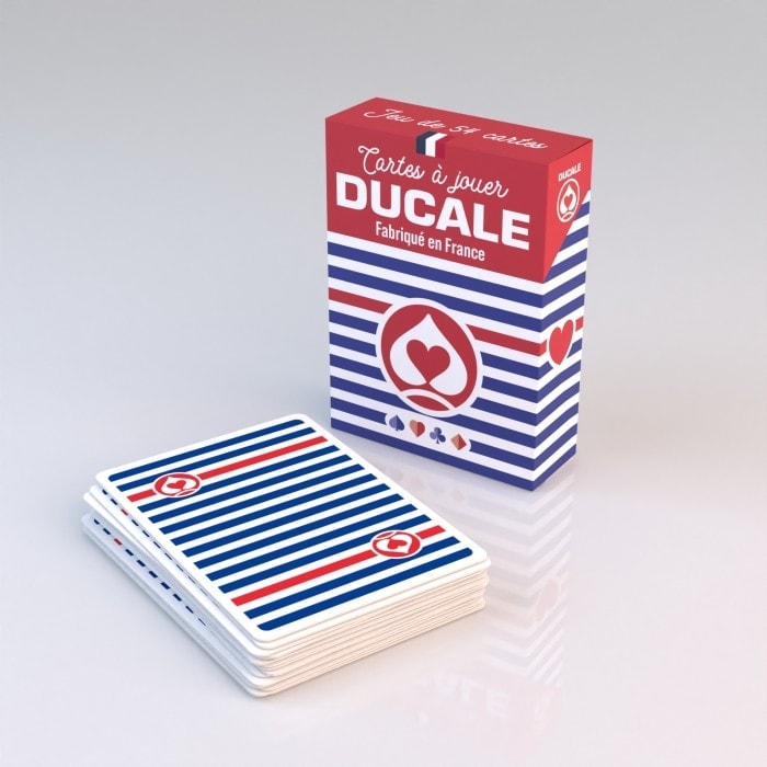 "Ducale "SUMMER 22 - MARINIÈRE" - SAINT MALO edition - deck of 54 cards."