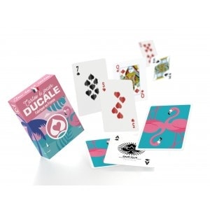 Ducale "SUMMER 22 - FLAMANT" - edición SAINT TROPEZ - juego de 54 cartas.
