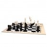"CHESS" - wooden pieces.
