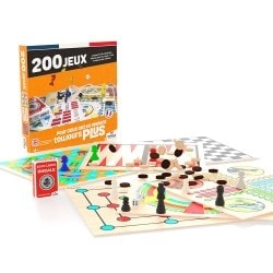 "200 JEUX" translates to "200 GAMES" in English.