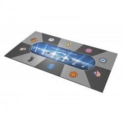 Poker Mat "CHAMPIONS LEAGUE" - rectangular - 2 sizes - 10 players - neoprene jersey