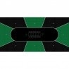 Tapete de Poker "TEXAS HOLDEM VERT" - rectangular - 3 tamaños - 8/10 jugadores - jersey de neopreno.
