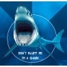 Pokerdecke "SHARK EVOLUTION" - rund - 2 Größen - 0/8/10 Spieler - Neopren-Jersey