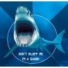Tapis de Poker "SHARK EVOLUTION" - rond - 2 tailles - 0/8/10 joueurs - jersey néoprène