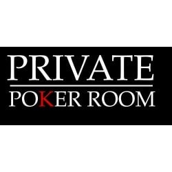 Tapis de Poker "PRIVATE POKER" - ovale - 8/10 places - 3 tailles - jersey néoprène
