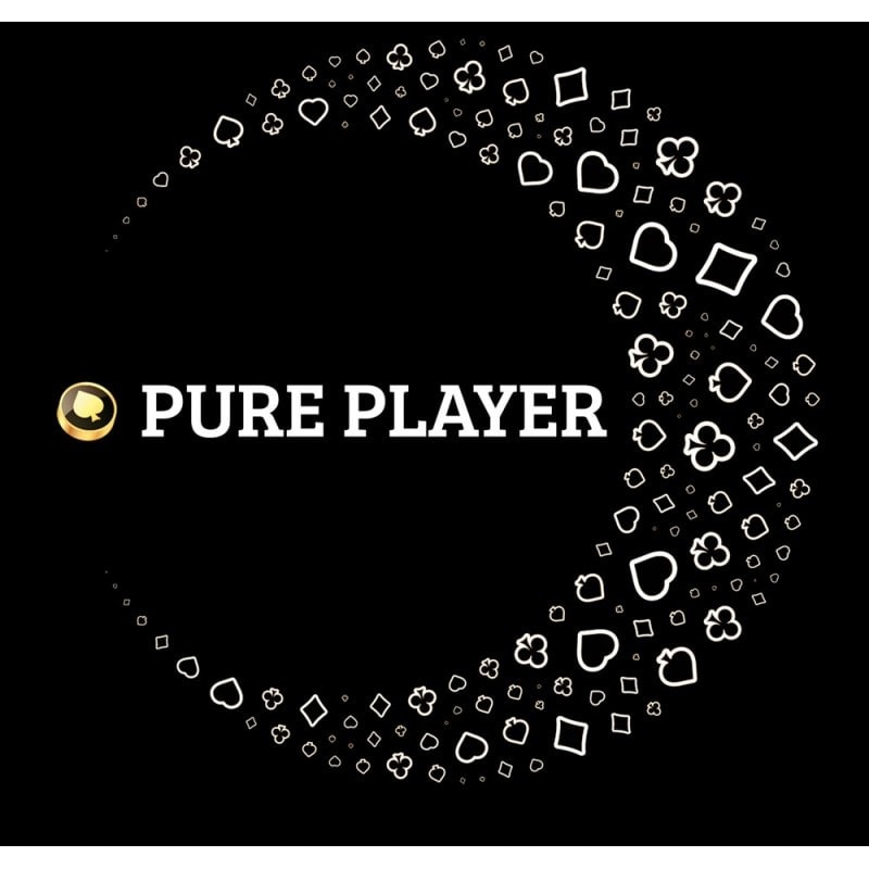 Pokerspelmat "LUNA PURE PLAYER" - rund - 2 storlekar - 0/8/10 spelare - neoprenjersey.