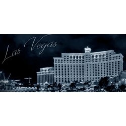 Poker Matta "LAS VEGAS DESIGN" - oval - 3 storlekar - 8/10 platser - neopren jersey.