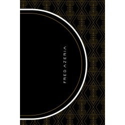 "Poker Teppich "AZERIA GOLD" - oval - 3 Größen - 0/8/10 Plätze - Neopren-Jersey"