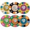 Maleta de 500 fichas de Cash Game "TIME TO PLAY" - 1 sola copia - no será reeditada - 5/10/50/100/200/500