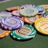 Maletín de 500 fichas de póker "TWISTER" - versión CASH GAME - en composite de arcilla de 14 g - con accesorios