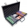 "RUNNER UP" Tournament Poker Chip Set - 300 Chips - ABS with 12g Metal Insert - Includes Accessories.