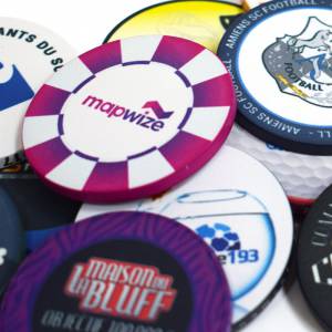 Individualisierte Pokerchips "XL" aus Keramik - 43mm