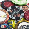 Customized ceramic poker chips "XL" - 43mm