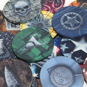 Customized ceramic poker chips "XL" - 43mm