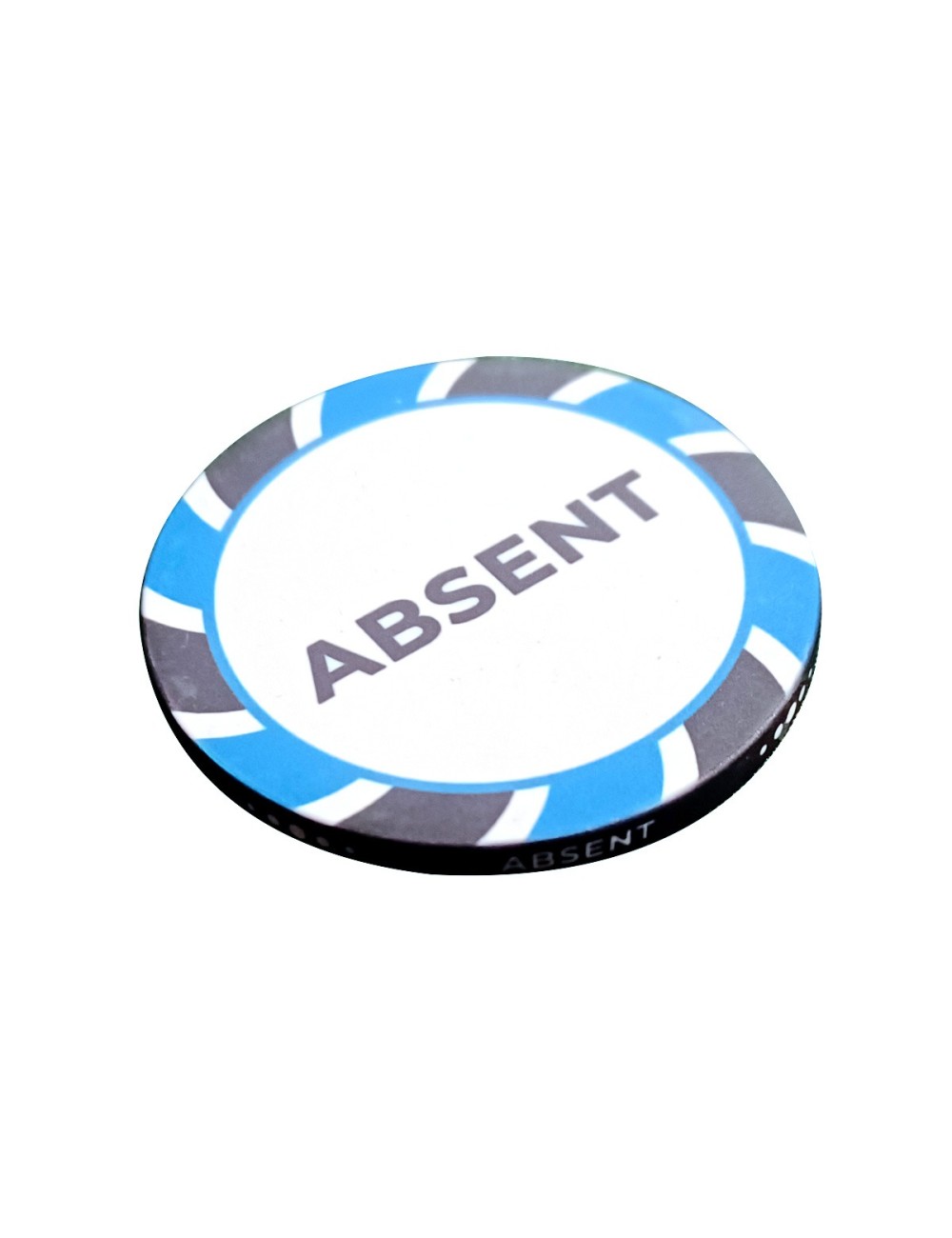 Token "ABSENT" - 43mm - ceramic