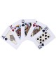 Modiano "TEXAS POKER HOLD EM GRIS" - Jeu de 55 cartes 100% plastique – format poker - 2 index jumbo