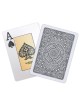 Modiano "TEXAS HOLD'EM POKER GRAY" - 55-card deck 100% plastic - poker size - 2 jumbo indexes.