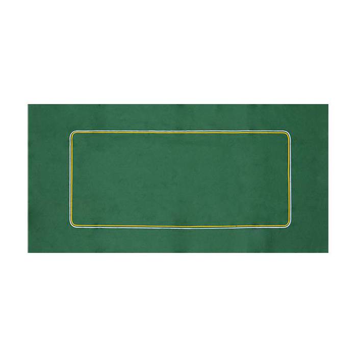 Tapis de Poker en feutrine verte – avec betline - 120/62 cm