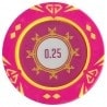 Pokerchip "SUNSHINE VÄRDE 10000" - 14g - i lera komposit med metallinlägg - säljs styckvis