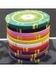 Ficha de poker "SUNSHINE VALOR 5000" - 14g - em composto de argila com inserção de metal - à venda por unidade.