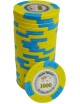Poker chip "LAS VEGAS 1000" - clay composite with metal insert - 14g - sold individually
