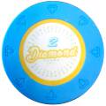 Ficha de póker "DIAMOND 10000" - 14g - de composite de arcilla con inserto de metal - a la venta por unidad.
