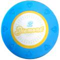 Gettone da poker "DIAMOND 10000" - 14g - in clay composite con inserto metallico - in vendita singolarmente