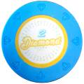 Poker chip "DIAMOND 10000" - 14g - in clay composite with metal insert - sold individually.