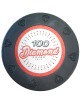 Pokerchip "DIAMOND 100" - 14g - i clay composite med metallinsats - säljs styckvis