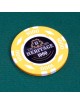 Poker chip "HERITAGE 1000" - 14g - made of clay composite with metal insert - sold individually.