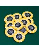 Poker chip "HERITAGE 1000" - 14g - in clay composite with metal insert - on sale individually