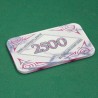 Piastra da poker "MARBRE 2500" - in ceramica - 8,5x5,2 cm